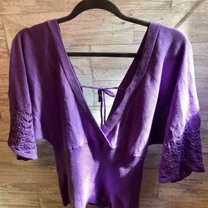Gorgeous Purple Shirt size Large